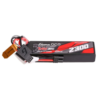 GensAce G-Tech Hard 2S 7.4V-2300-35C 101x31x21mm 115g (EC2)