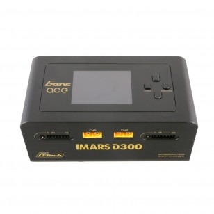 GensAce Charger iMars D300 Dual Channel 300W (EU) Black