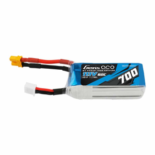 GensAce G-Tech LiPo 3S 11.1V-700-60C (XT30) 58x22.5x23mm 55g