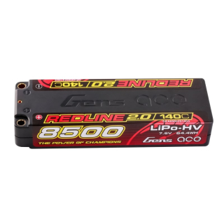 GensAce Redline 2.0 2S HV 7.6V-140C-8500 139x47x25mm 302g