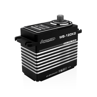 Power HD Servo WB-120KG 12.6V Alu case MG 120kg/0.10s (large scale)