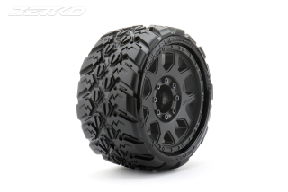 Jetko EX King Cobra LP Belted 3.8" Black Wheel MAXX 17mm (2)