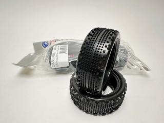 Jetko Challenger 4wd 1:10 2.2 Front Tyres Soft (2)