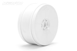 Jetko 1:8 Buggy Wheel White (1) Bulk