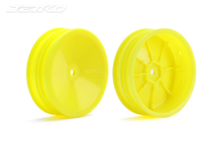 Jetko Wheels 1:10 Buggy Front Slim 2WD Yellow (2)