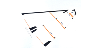 Joysway DF95 V1-V3 75 micron Mylar D Sails Set