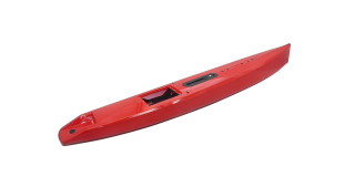 Joysway DF95 V1-V3 Red Hull (incl. servo tray,deck eyes,finbox)