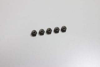 Nylon Lock Nuts M4x5.5mm (5) Kyosho