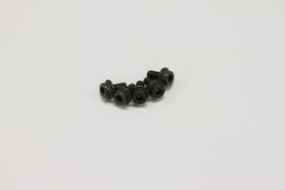Metallic Flanged Cap Screw M4x8mm (5) Kyosho