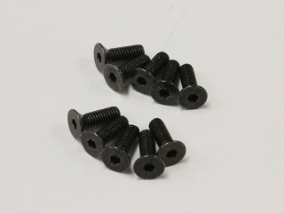 Hex Flat Head Screws M2.6x8mm (10) Kyosho