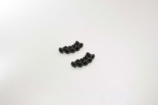 Flat head Metallic Screws M3x8mm (10) Kyosho