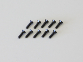 Hex Flat Head Screws 3x12mm (10)