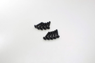 Hex Flat Head Screws 3x15mm (10)