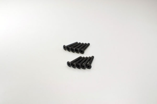 Hex Flat Head Screws 3x18mm (10)