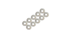 Washers M2x6x0.4mm (10) Kyosho