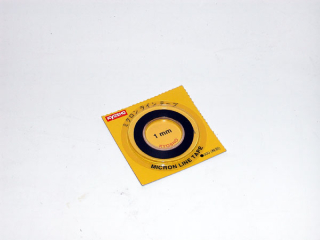 Black Micron Tape 1mm x 5m Kyosho
