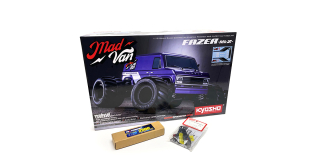 COMBO Kyosho MadVan T2 Readyset - Batt 2200 / Chargeur 1A