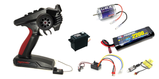 Kyosho Starter Set 1:10 (KT231-70703-82245B-HD3001-Batt-Charg)