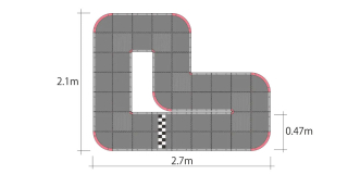 Kyosho Mini-Z Grand Prix Circuit 30 Urethane (48pcs - 30x30)