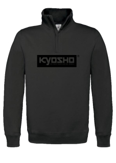 Kyosho Zip Up Sweatshirt K24 Black - L