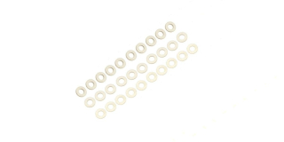 Shims 2x4.3mm (0.1-0.2-0.3) (10 each)