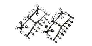 DAMPER PLASTIC PARTS & O-RING SET TC FAZER 2.0
