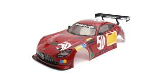 Body shell set 1:10 Fazer FZ02S Mercedes AMG GT3 Legend of Spa