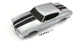 Body shell set 1:10 Fazer FZ02L Chevy Chevelle R SS 454 LS6 - Silver