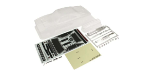 Body shell set 1:10 Fazer FZ02L Dodge Charger 1970 - Clear