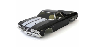 Body shell set 1:10 Fazer FZ02L Chevy El Camino SS396 - Black
