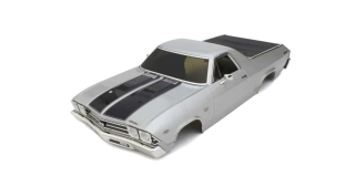 Body shell set 1:10 Fazer FZ02L Chevy El Camino SS396 - Silver