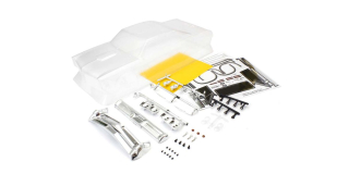 Body shell set 1:10 Fazer FZ02L Pontiac GTO 1967 - Clear