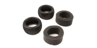 Rear Tyres 1:10 Kyosho Fazer Kobra-Dirt Hog (2) Soft