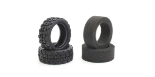 Rally Medium Tires 1:10 Kyosho Fazer FZ02-R (2)
