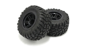 TYRES ON RAGE 2.0 BLACK WHEELS (2)