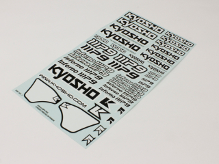 Decal Sheet Kyosho Inferno MP9 TKI4