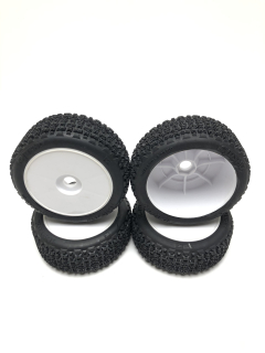 Inferno MP9 V2 Readyset Glued on rim Tyres (4) (Unpackaged)