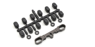 ALUMINIUM SUSPENSION HOLDER ZX7 (RR) - GUN METAL