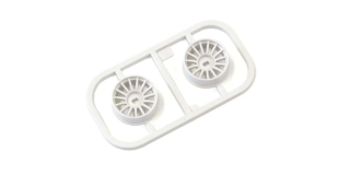 Wheel Set Kyosho Mini-Z AWD Narrow 3.5 Offset (2) White