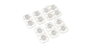 Wheel Set Mini-Z AWD Multi Offset White Kyosho