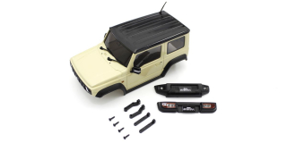 Bodyshell Suzuki Jimny Sierra Ivory Mini-Z 4X4 MX01