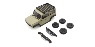 Bodyshell APIO Jimny TS4 Khaki Mini-Z 4X4 MX01
