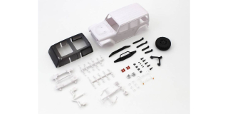 Bodyshell Jeep Wrangler Rubicon Mini-Z 4X4 MX01 (White Body)