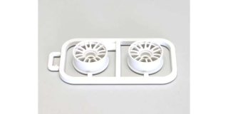 Wheels Set RE30 Kyosho Mini-Z MR03 Narrow-Offset 1.0 (2) White