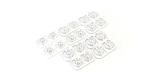 Wheels Set Kyosho Mini-Z MR03 Multi-Offset RAYS RE30 White