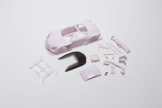 Bodyshell Lexus SC430 GT500 Kyosho Mini-Z (White Body)
