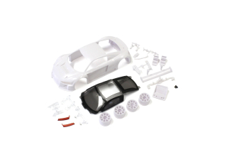 Bodyshell Audi R8 LMS 2015 Mini-Z + 2WD Rims (White Body)