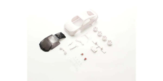Bodyshell Honda Neo Classic Racer Mini-Z + 4WD Rims (White Body)