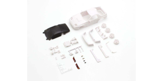 Bodyshell Mazda Savanna RX-7 FC3S Mini-Z + 4WD Rims (White Body)
