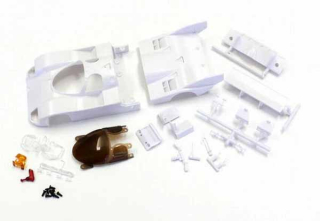 Bodyshell Porsche 962 C Coupe LH Mini-Z + 2WD Rims (White Body)